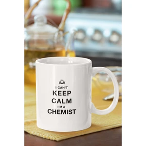 Qoeuyl Boutique Kimyacı I Can't Keep Calm I'm Chemist Hediyelik Baskılı Kupa Bardak