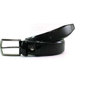 Mentor Regalo Deri Kemer Siyah Rugan Lazer Desen 81056