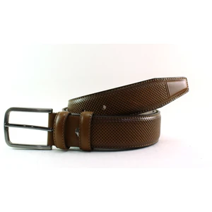 Mentor Regalo Deri Kemer Kahve Lazer Desen 81054