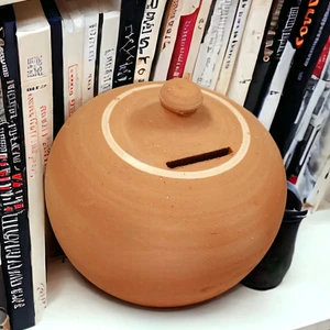 Toprak Küp Kumbara Küçük Boy 22 cm (Kırılarak Açılır)