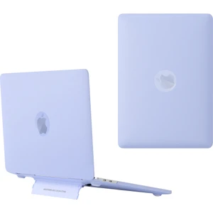 Seashell Digital MacBook Pro 14 Inç (2021) A2442/(2023) A2779 A2918 A2992 M1 Pro/m1 Max Sert Pc Laptop Kılıfı Isı Dağılımı Kickstand Kapak-Mor (Yurt Dışından)