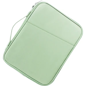 Fashion Schoolbags ND13 12.9-13 Inç Dizüstü Bilgisayar Kılıfı 180 Derece Açılır Çizilmez Tablet Çantası-Yeşil (Yurt Dışından)