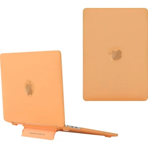 Seashell Digital MacBook Pro 14 Inç (2021) A2442/(2023) A2779 A2918 A2992 M1 Pro/m1 Max Sert Pc Laptop Kılıfı Isı Dağılımı Kickstand Kapak-Sarı (Yurt Dışından)