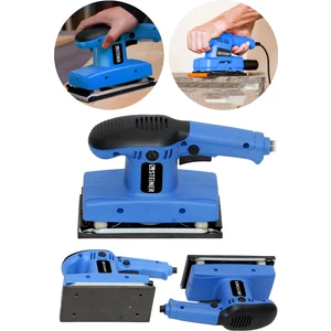 Alman 1200 Watt Professional Elektrikli Titreşimli Zımpara Makinesi Kenar Köşe Avuç Zımpara