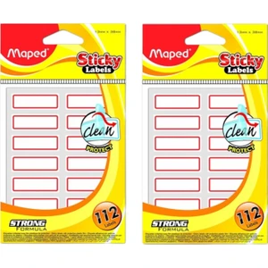 Sticky Notes (13 * 38 mm ) Ayraç Etiklet ( 2 Adet ) x ( 112 Etiket )