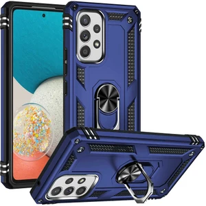 Samsung Galaxy A53 5g Uyumlu Kılıf Soldier Korumalı Yüzüklü ve Mıknatıslı Tpu Gövde Kılıf