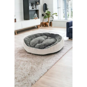 Pet Dreams Legend Lüks Kedi/Köpek Yatağı, Sertifikalı Peluş Kumaş, Kaymaz Altlık
