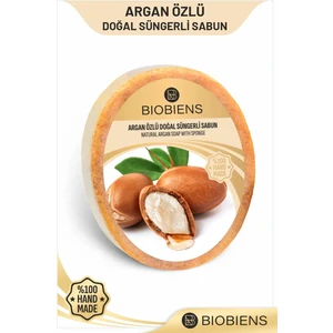 Dr. Bronos Biobiens Argan Özlü Doğal Süngerli Sabun 135GR.