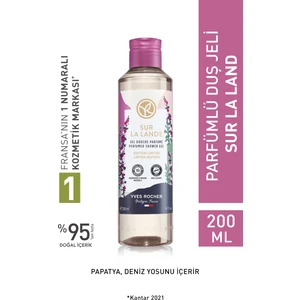 Yves Rocher Sur La Lande Parfümlü Duş Jeli 200 ml Çiçeksi ve Mineralli Koku ile Ferahlatır