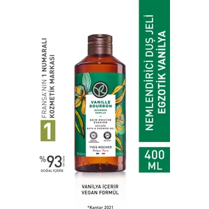 Yves Rocher Nemlendirici Duş Jeli - Egzotik Vanilya - 400ml-37983