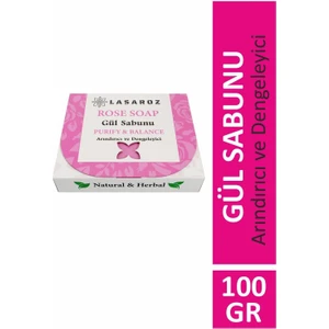 Dr. Bronos Lasaroz Gül Sabunu Doğal Bitkisel Arındırıcı Dengeleyici Sabun 100 gr