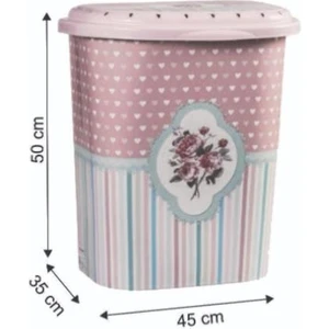 298 Desenli Kirli Çamaşir Sepeti