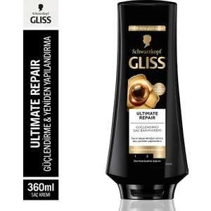 Schwarzkopf Gliss Ultimate Repair Güçlendirici & Yapılandırıcı Saç Bakım Kremi 360 Ml