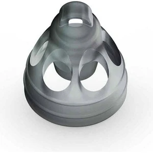Phonak Open Smokey Dome M (Medium), Phonak Open Siyah Orta Boy Dome/kubbe (1 Paket=10 Adet) (REF:054-1988)