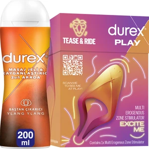 Çoklu Erojen Bölge Uyarıcı + Ylang Ylang 2si 1 Arada  Jel 200ML