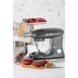 Multichef Stand Mikser Mutfak Şefi 1900W 5,5l Kıyma Çekme/sucuk-Sosis/içli Köfte/ 6 Aparatlı Hamur Yoğurma