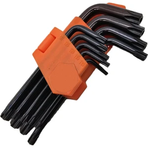 Torx Alyan Seti Delikli Torx Alyan Anahtar Seti 9 Parça Kaliteli