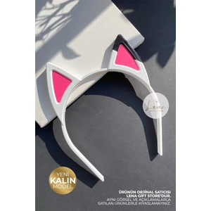 Lena Gift Store Gabby Dollhouse Saç Tokası Kedi Tacı (Kalın Gabby Taç)