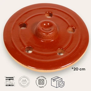 Toprak Sırlı Sarma- Taşı Kiremit 20CM