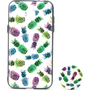Samsung Galaxy J300 J3 Uyumlu Desenli Popsocket Seri Arka Koruma Kılıf