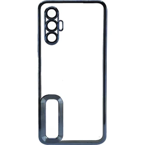 Tecno Pova 3 Uyumlu Round Silikon Seri Arka Koruma Kılıf