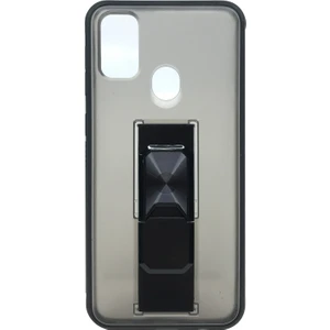 Samsung Galaxy M21 Uyumlu Microcase Mıknatıs Yüzüklü Arka Koruma Kılıf
