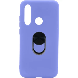 Huawei Y6P Uyumlu Leather Ring Nano Arka Koruma Kılıf
