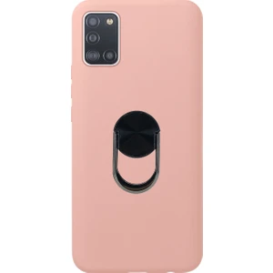 Samsung Galaxy A31 Uyumlu Leather Ring Nano Arka Koruma Kılıf