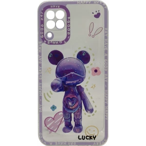 Huawei P40 Lite Uyumlu Kristal Carachter Seri Arka Koruma Kılıf