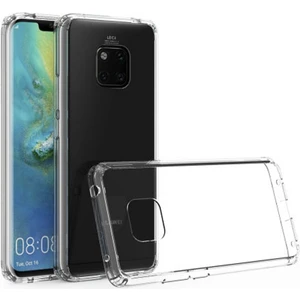 Huawei Mate 20 Pro Uyumlu Tıpalı Şeffaf Seri Arka Koruma Kılıf