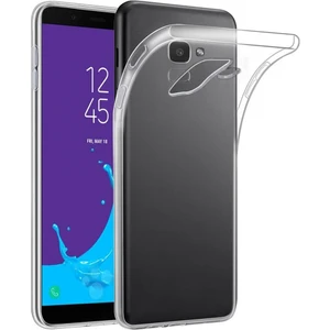 Samsung Galaxy J610 J6 Plus Uyumlu Şeffaf Seri Arka Koruma Kılıf