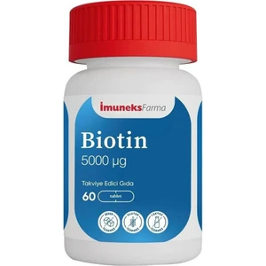 Farma Biotin 5000 Mcg 60 Tablet  (  1  Adet  )
