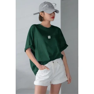 Teenage Millionaire Kadın Free Life Nefti Bisiklet Yaka Oversize Salas T-Shirt