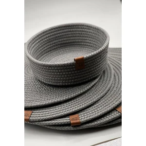 Miss Juli 6'lı Supla Amerikan Servis Tabak Altlığı 31 Cm+1 Adet Ekmeklik Sepet 18 cm