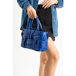 Galb Leather Bottega Veneta Model El Örgüsü Özel Aksesuarlı Premium Kadın Omuz Çantası Btg+