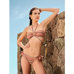 Too Salty Swimwear Kadın Çok Renkli Aksesuarlı Dantelli Strablez Bikini Takımı 24S113ST