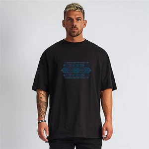 Unisex Oversize Desenli Tshirt