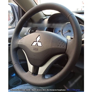 Mitsubishi L200 Araca Özel Dikmeli Direksiyon Kılıfı