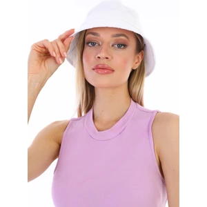 Elif İç Giyim Kadın Balıkçı Beyaz Kova Bucket Şapka