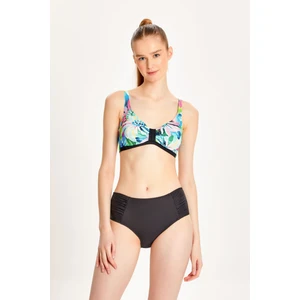 Too Salty Swimwear Kadın Desenli Toparlayıcı Yüksek Bel Bikini Takımı 24S125ST