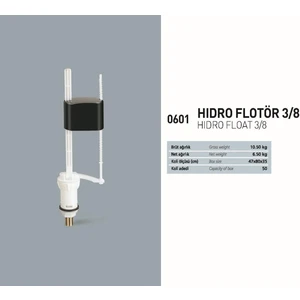 Hidro Flatör 3/8