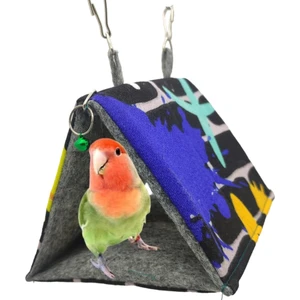 Ozzi Petshop Cennet Papagan Oyuncağı Yumuşak Parıltılı Kumaş Uyku Evi