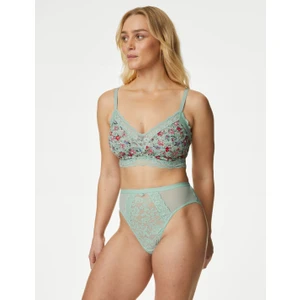 Marks & Spencer 3'lü Dantel Detaylı High Leg Külot Seti