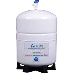 Su Arıtma Cihazı 8 Lt. Aquafit Tankpro Paslanmaz Çelik Tank  - Tank Vanası Hediyeli