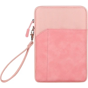 Seashell Digital iPad 9.7-11 Inç Çizilmeye Dayanıklı Tabletler Için Fermuarlı Taşıma Çantası Askılı Kol Çantası-Pembe (Yurt Dışından)