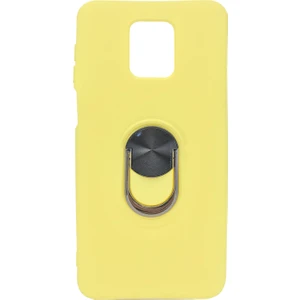Xiaomi Redmi Note 9s Uyumlu Leather Ring Nano Arka Koruma Kılıf