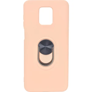 Xiaomi Redmi Note 9s Uyumlu Leather Ring Nano Arka Koruma Kılıf