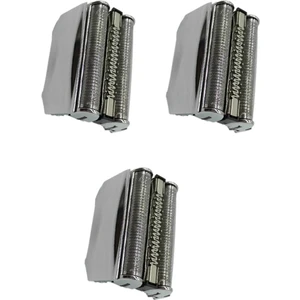 3x Braun Serisi 7 Tıraş Makinesi 70S Yedek Elektrikli Tıraş Makinesi Başlıkları 720S 790CC 760CC 765C 795CC 9565 9585 7840S Gümüş (Yurt Dışından)
