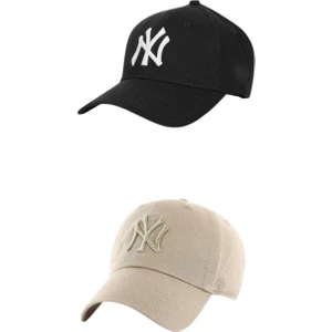 Elif İç Giyim Unisex Ny Nakışlı Kep Şapka 2'li Set