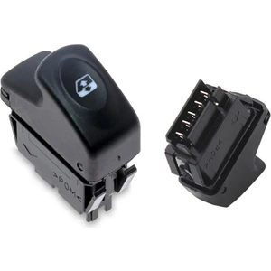 Renault Clio, Kangoo, Megane - Cam Açma Kapama Anahtarı - 5 Pin / 7700838099